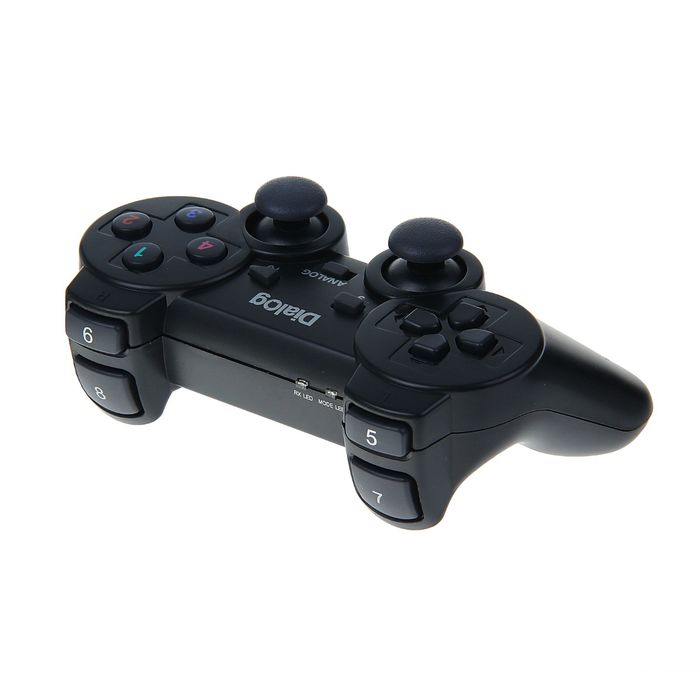 Беспроводной геймпад Dialog Action GP-A11RF, RF 2.4G, виброэффект, 12 кнопок, USB