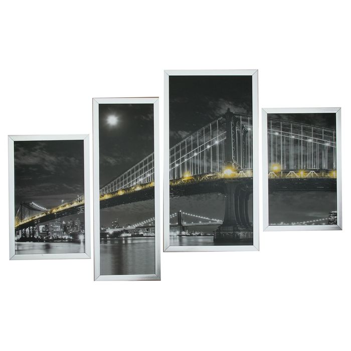 Модульная картина в раме "Виадук"