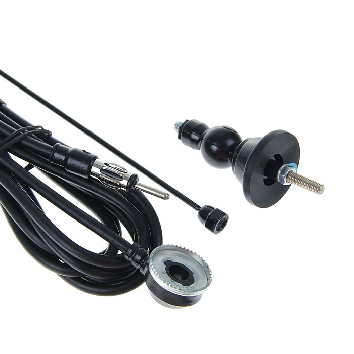 Антенна врезная "Триада-ВА 59-01", всеволновая, на шарнире, поворот 180°, 40 см