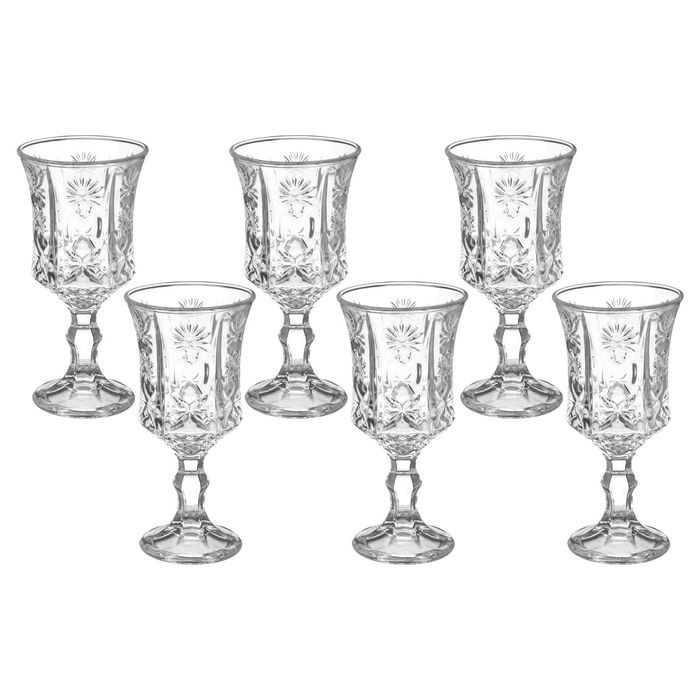 Набор бокалов 80 мл "Северное сияние" 6х12 см, 6 шт