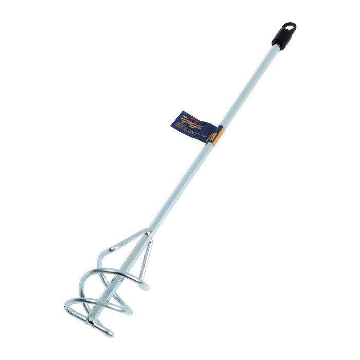 Миксер TUNDRA basic, для песчано-гравийных смесей, шестигранный хвостовик, 8 х 60 х 400 мм