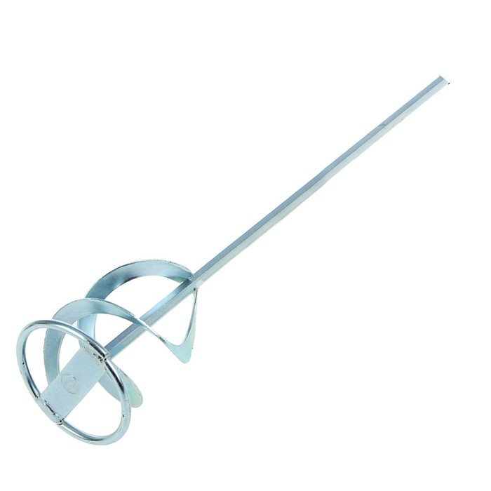 Миксер TUNDRA, для красок усиленный, шестигранный хвостовик, 8 х 80 х 400 мм