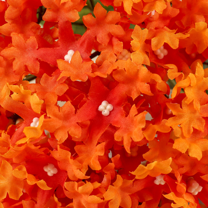 Цветы искусственные "Алиссум" оранжевый