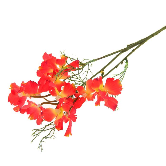 Цветы искусственные "Камнеломка Арендса" коралловая