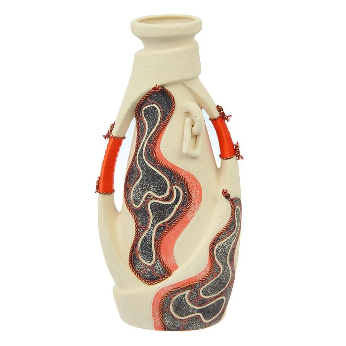 Ваза напольная "Биг" красная