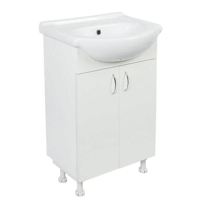 Комплект тумба "Сима 50" с раковиной Альфана 50