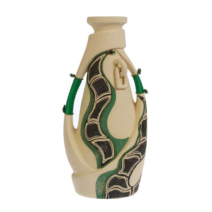 Ваза напольная "Биг" зелёная, микс