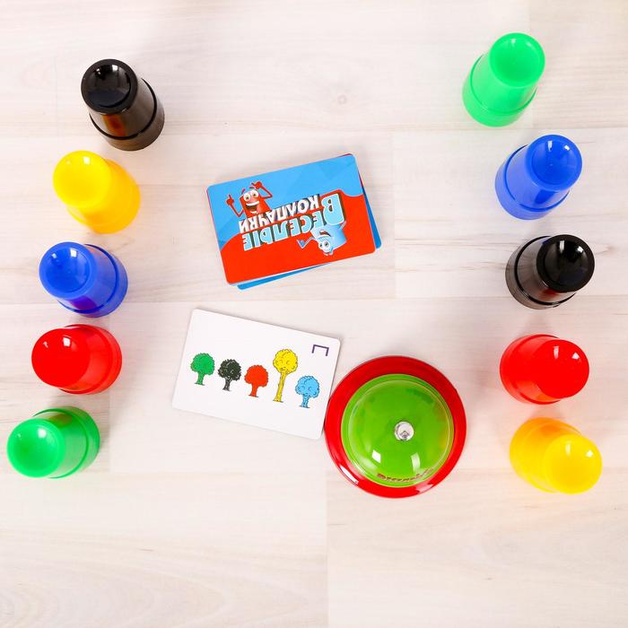 Настольная игра "Веселые колпачки"