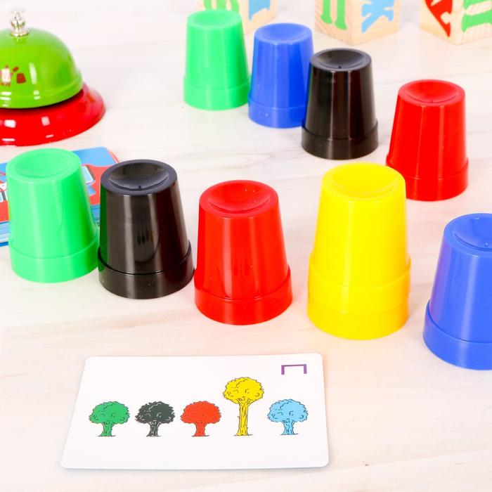 Настольная игра "Веселые колпачки"