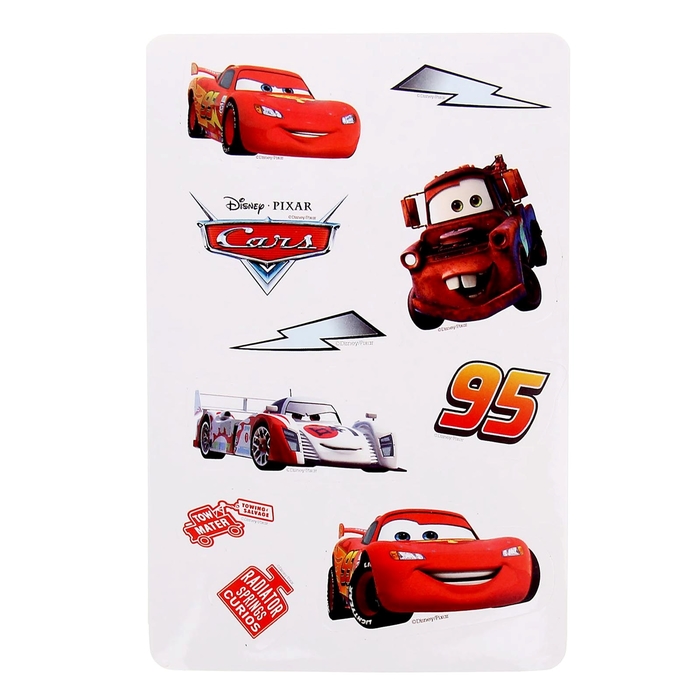 Мозаика стикерная "Поехали!", Тачки, EVA стикеры