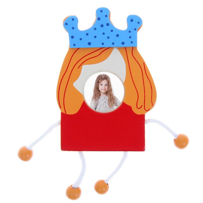 Фоторамка на магните "Принцесса", фото 2,5 × 2,5 см