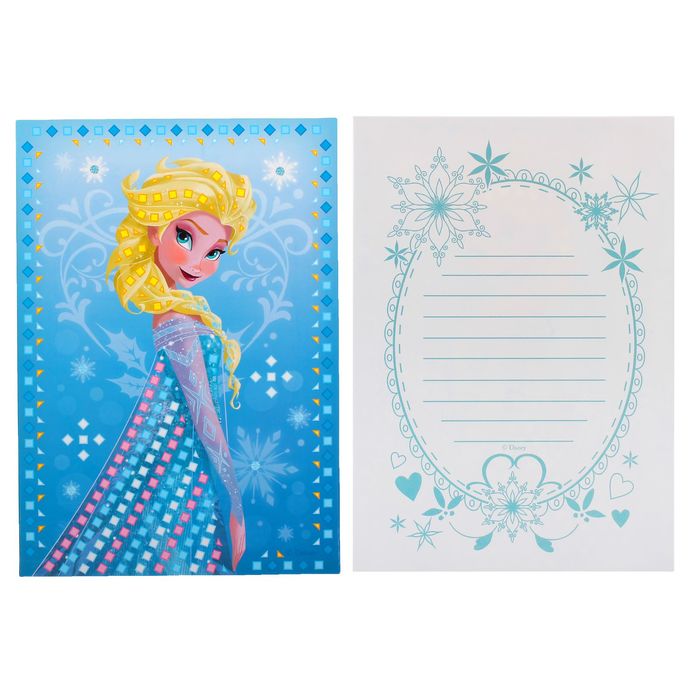 Мозаика стикерная, Холодное сердце, EVA стикеры + карточка для гадания