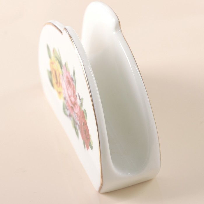 Салфетница "Пышный букет"