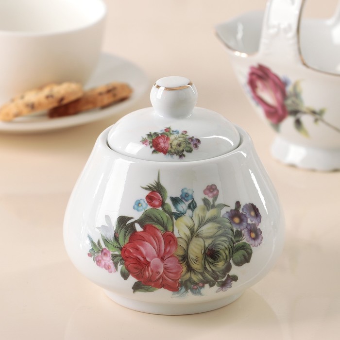 Сахарница 300 мл "Цветочный парк"