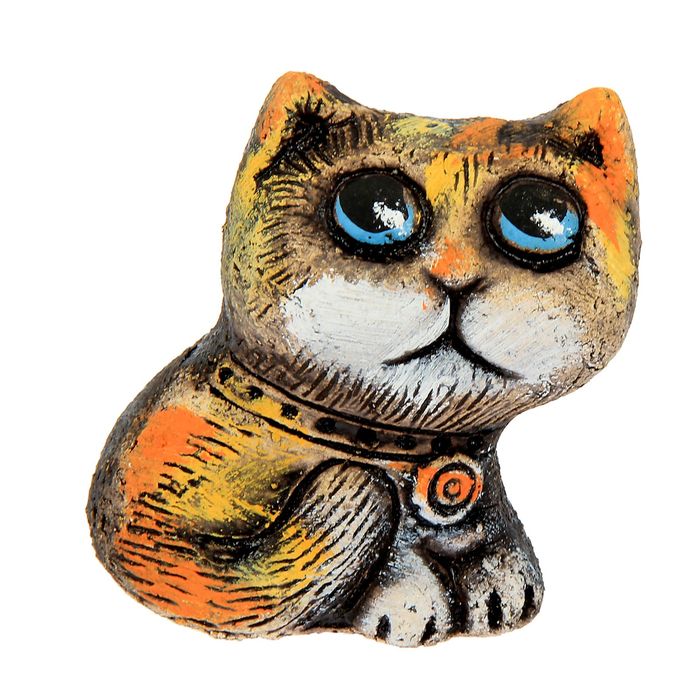 Сувенир из шамота "Кошка Любимая"
