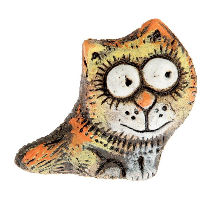 Сувенир из шамота "Котик Саймон мини"