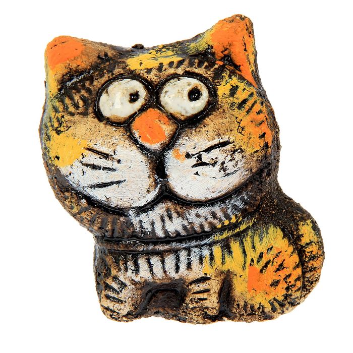 Сувенир из шамота "Котик Саймон 2 мини"