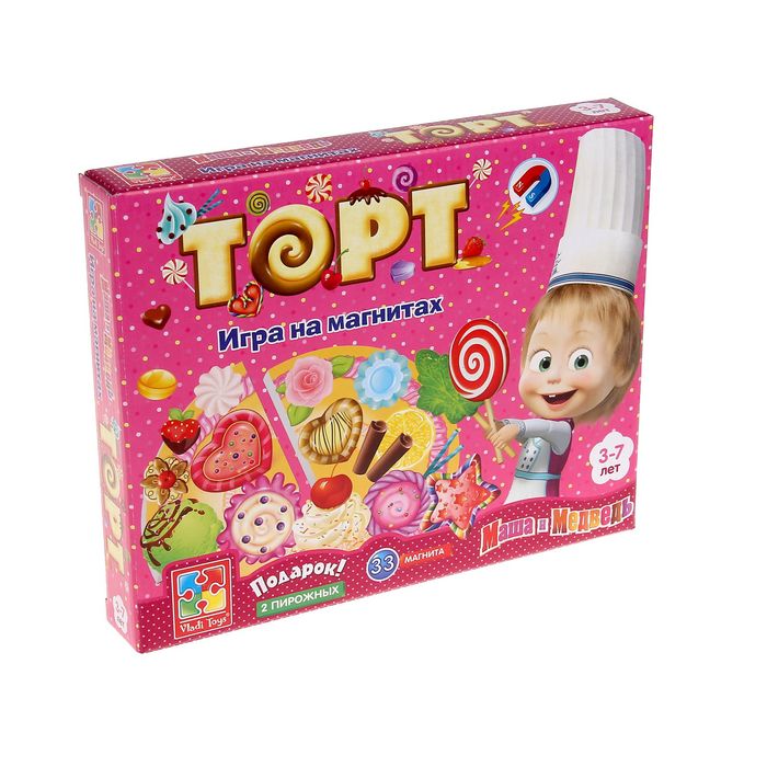 Игра настольная «Юный повар. Торт»