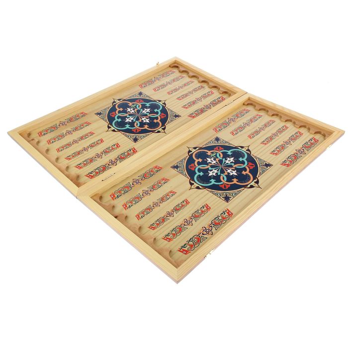 Нарды-шашки "Косолапый" (доска дерево 40х40 см)