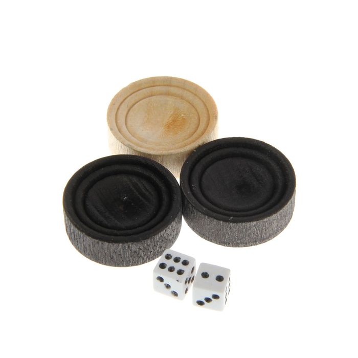 Нарды-шашки "Косолапый" (доска дерево 40х40 см)