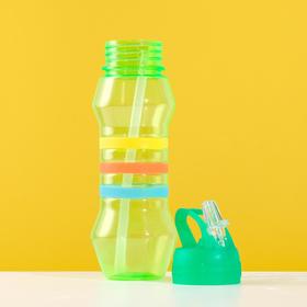 Фляжка-бутылка «Три полоски», 750 мл, зелёная от Сима-ленд