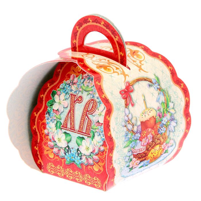 Коробочка подарочная для яйца "Христос Воскресе!"