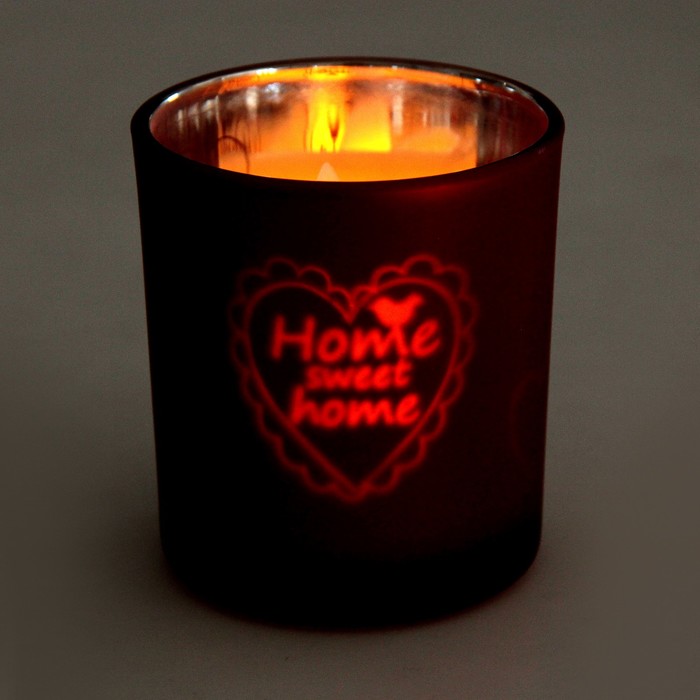 Подсвечник на 1 свечу "Home sweet home"