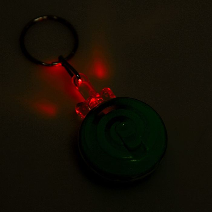 Фонарик свет на кольце "Леденец" МИКС