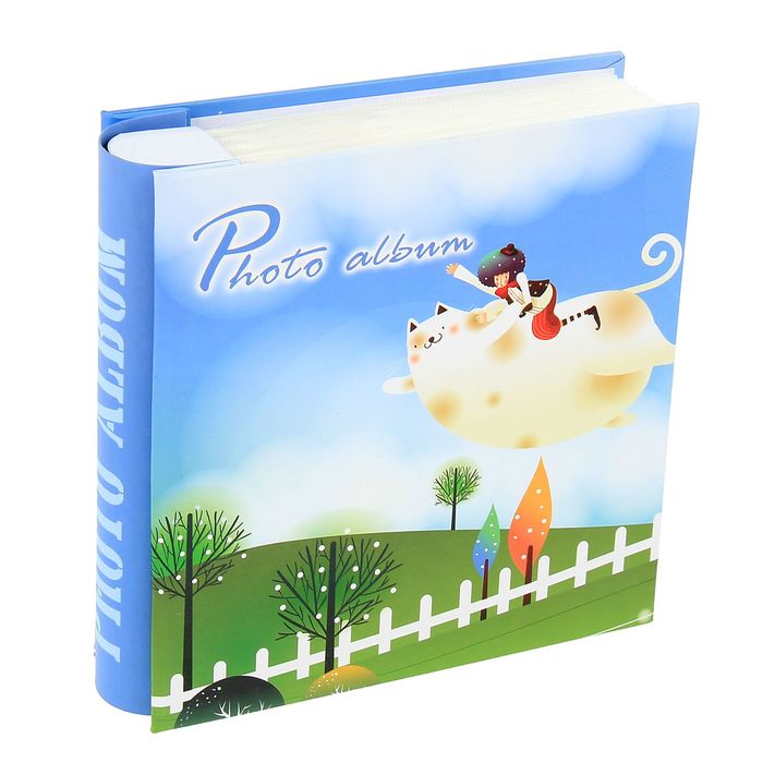 Фотоальбом на 60 фото 10х15 см в коробке "Гриб-дом" МИКС