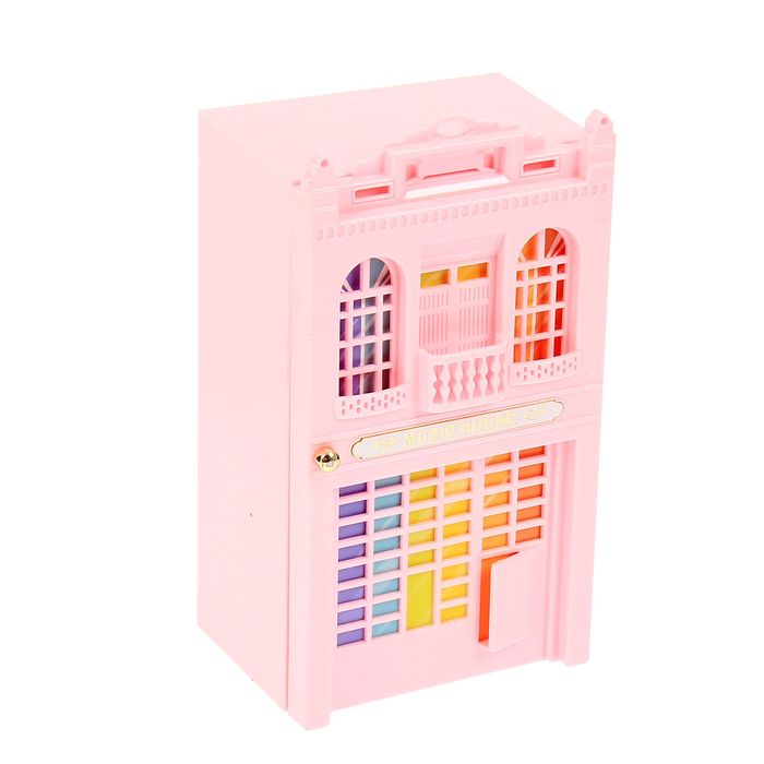 Шкатулка музыкальная "Музыкальный дом" МИКС