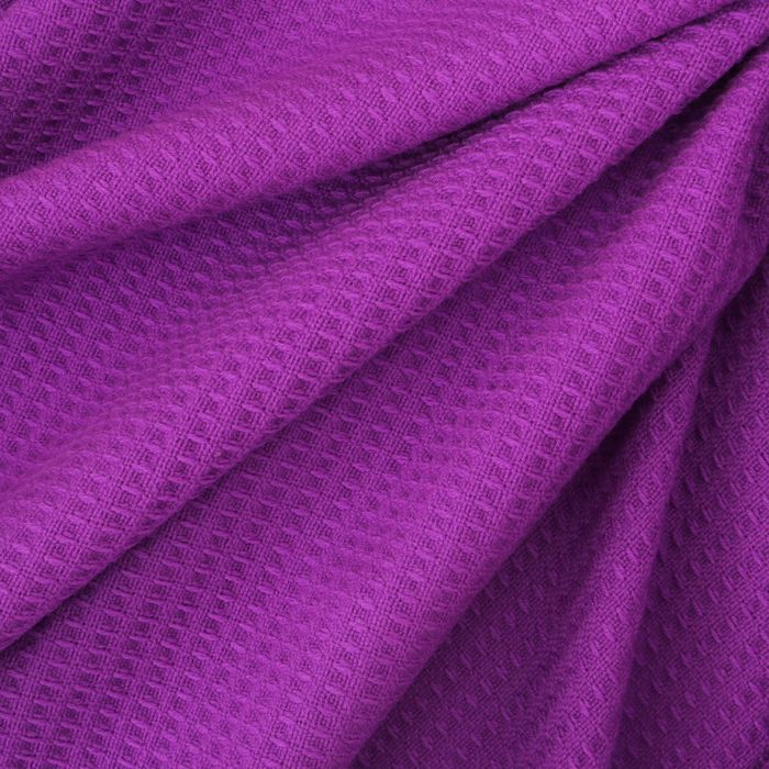 Плед вафельный, размер 150х200 см, цвет МИКС, 240 гр/м2