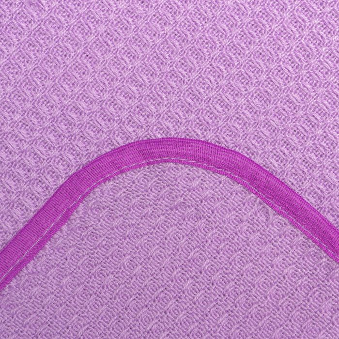 Плед вафельный, размер 150х200 см, цвет МИКС, 240 гр/м2