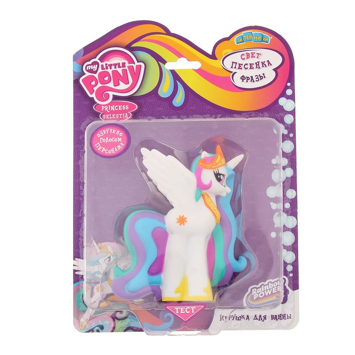 Резиновая игрушка "Селестия" со светом и музыкой