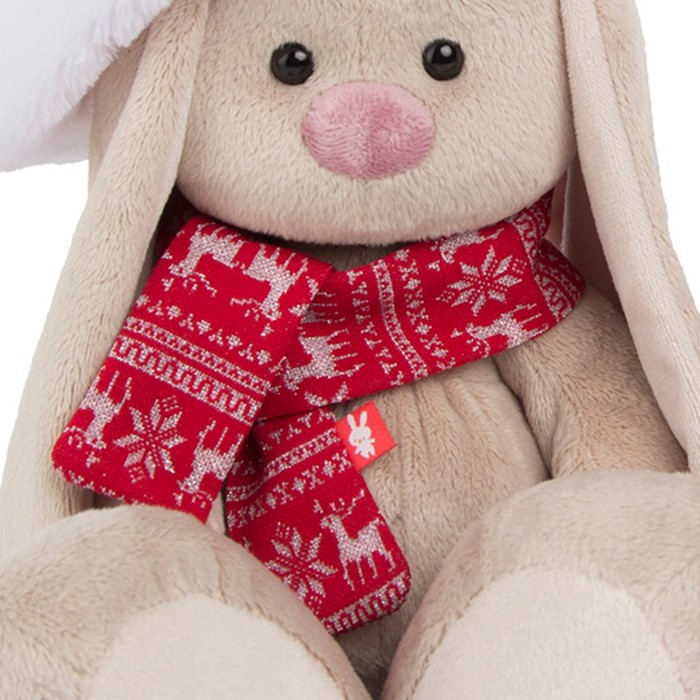 Мягкая игрушка "Зайка Ми в белом берете"