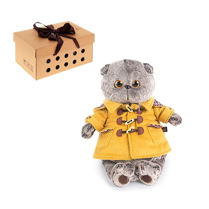 Мягкая игрушка "Басик в дафлкоте"