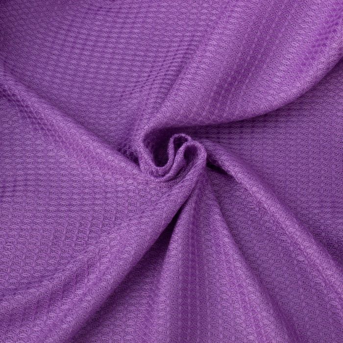 Плед вафельный, размер 170х200 см, 240 гр/м, цвет светло-сиреневый