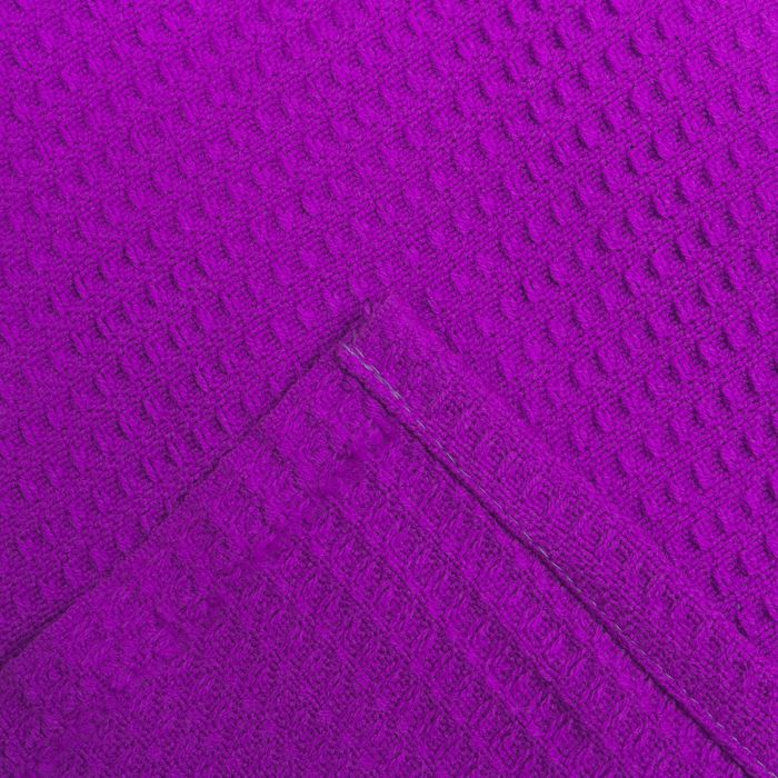 Плед вафельный, размер 200х220 см, цвет МИКС, 240 гр/м2