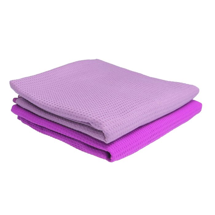 Плед вафельный, размер 200х220 см, цвет МИКС, 240 гр/м2