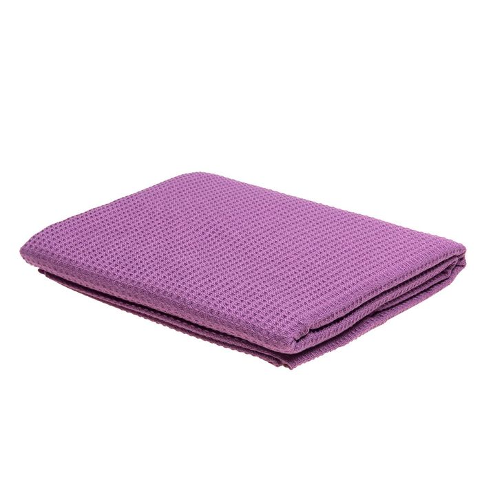 Плед вафельный, размер 200х220 см, цвет МИКС, 240 гр/м2