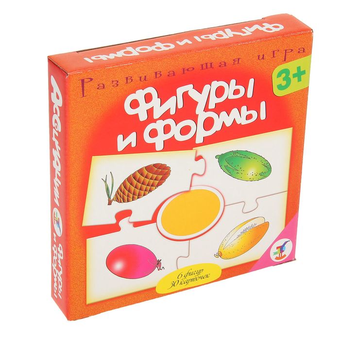 Парные картинки "Ассоциации. Фигуры и формы"