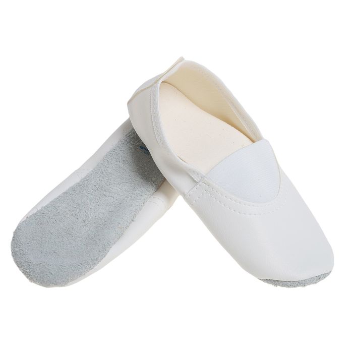 Чешки комбинированные, длина по стельке 18,5 см, цвет белый, МИКС