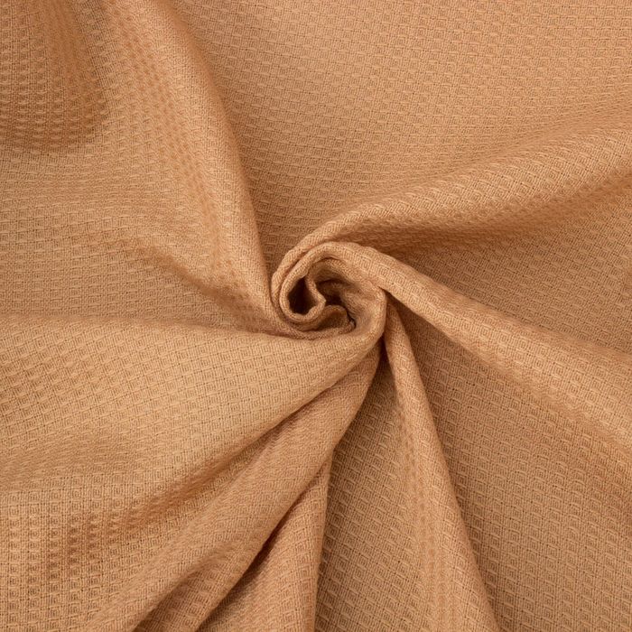 Плед вафельный, размер 150х200 см, 240 гр/м, цвет песочный