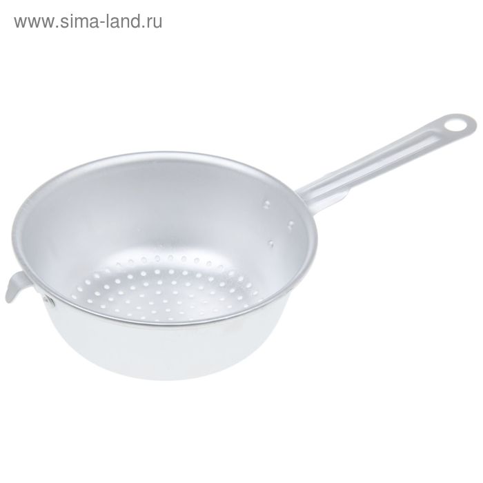 

Дуршлаг алюминиевый, d=18 см, длинная ручка