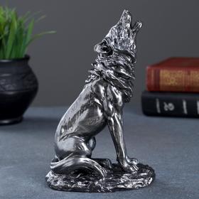 Фигура "Волк" металлик 12,5х8х20см от Сима-ленд