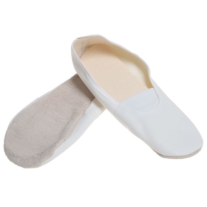 Чешки комбинированные, длина по стельке 27 см, цвет белый, МИКС