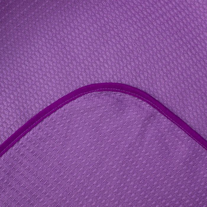 Плед вафельный, размер 150х200 см, 240 гр/м, цвет светло-сиреневый