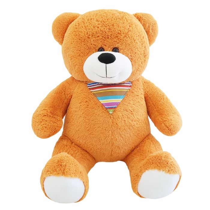 Мягкая игрушка "Мишка Добрыня", цвет карамельный