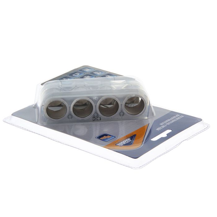 Разветвитель прикуривателя Nova Bright, 4 выхода, со светодиодной подсветкой, 12/24 В