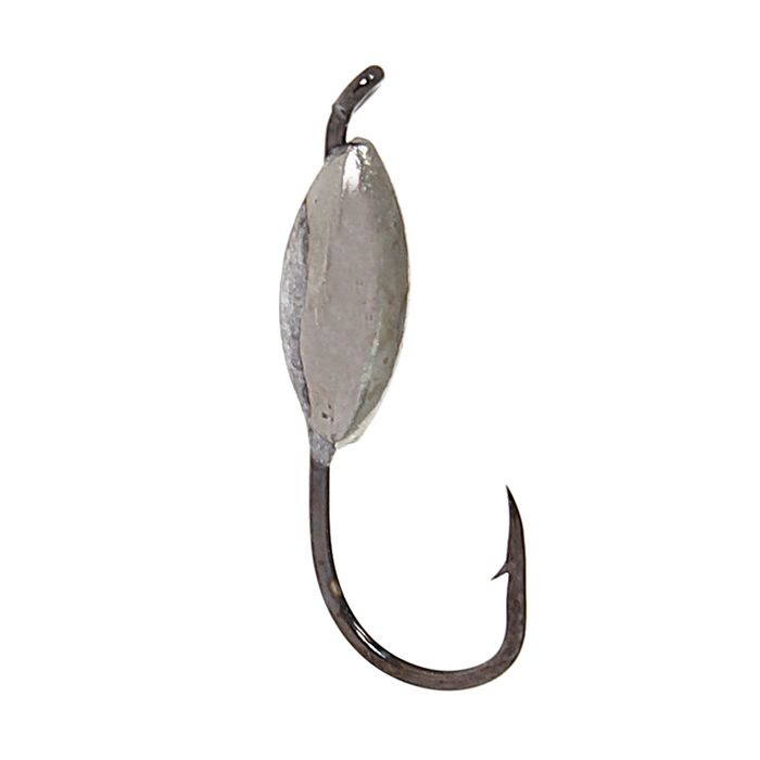 Мормышка «Овсинка» с ушком Ф4, никель