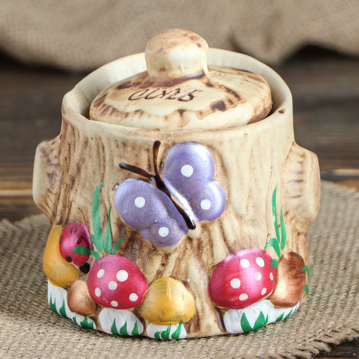 Солонка "Пенёк" малая, 0,2 л